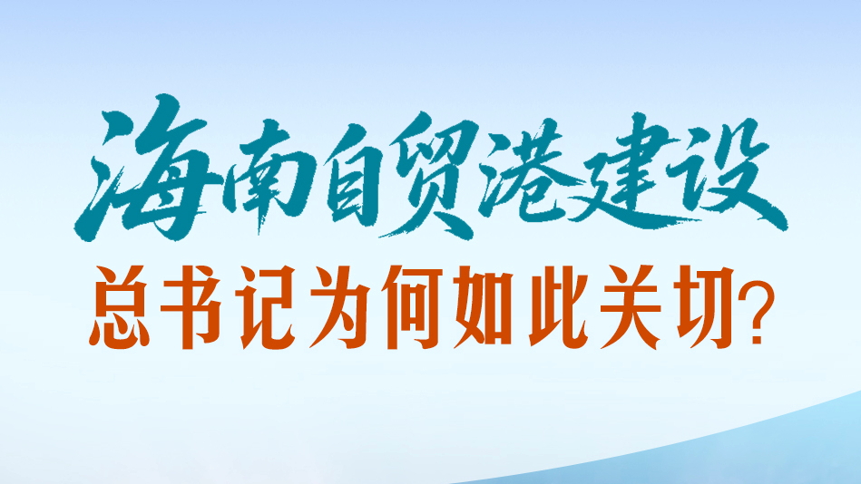 一见·海南自贸港建设，总书记为何如此关切？